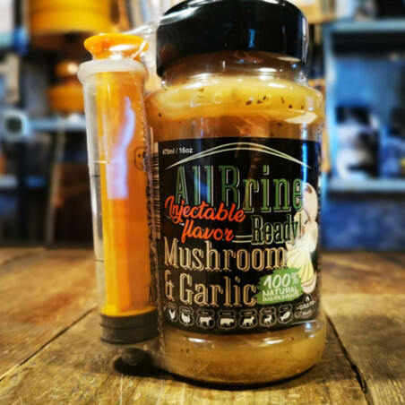 ALL BRINE READY MUSHROOM & GARLIC GRATE GOODS - 475 ML