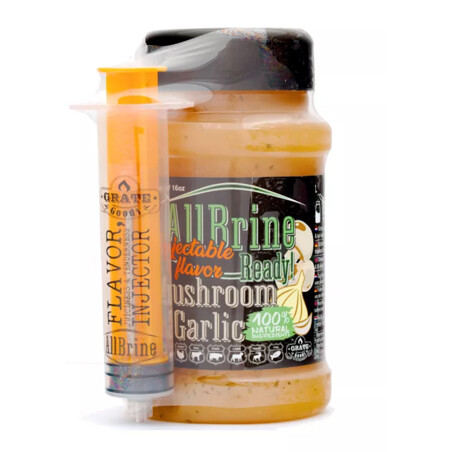 ALL BRINE READY MUSHROOM & GARLIC GRATE GOODS - 475 ML