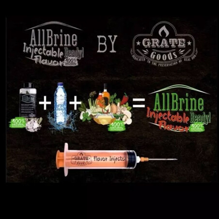 ALL BRINE READY AROMATIC HERBS & SPICES GRATE GOODS - 475 ML