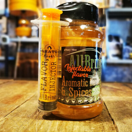 ALL BRINE READY AROMATIC HERBS & SPICES GRATE GOODS - 475 ML