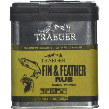TRAEGER FIN & FEATHER RUB