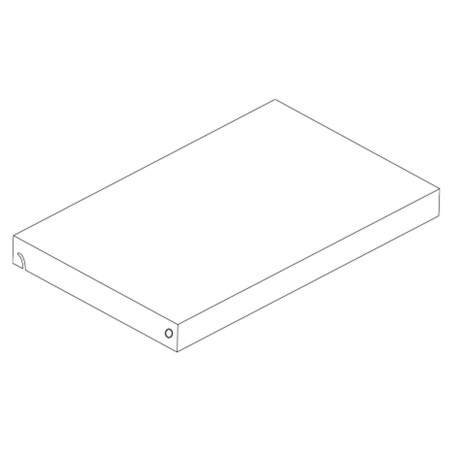 PLA.NET COPERCHIO INOX FISSO BBQ 80