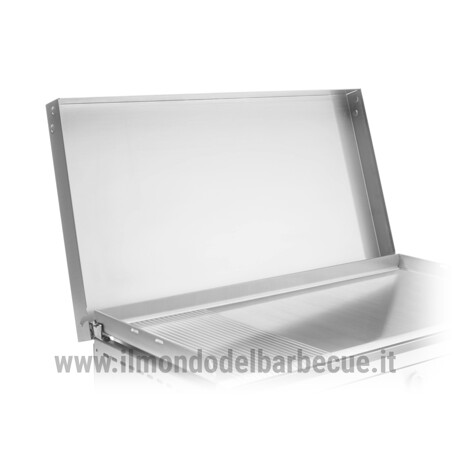 PLA.NET COPERCHIO INOX FISSO BBQ 80
