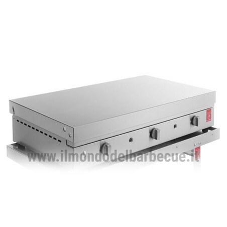 PLA.NET COPERCHIO INOX FISSO BBQ 80