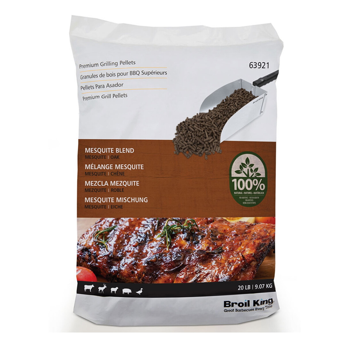 PELLET ALIMENTARE BROIL KING - MESQUITE PELLET ALIMENTARE BROIL KING - MESQUITE