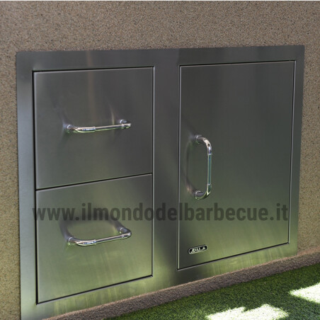 CASSETTO DOPPIO/SPORTELLO 76 CM