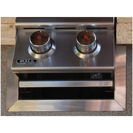 RIFINITURA INOX BRUCIATORE DOPPIO BULL