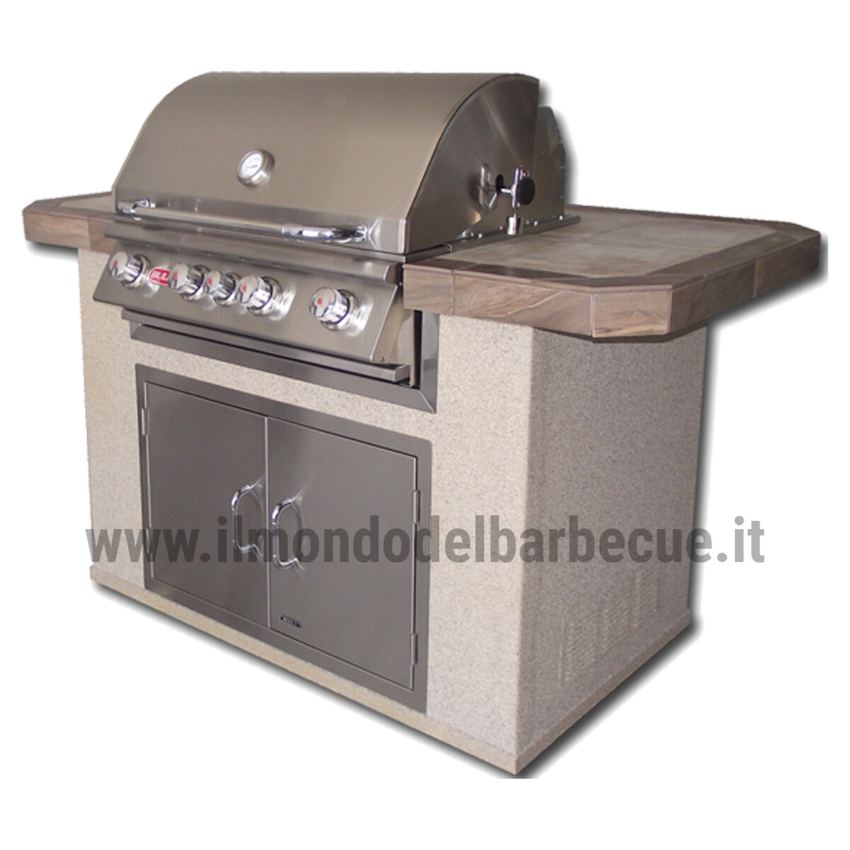 CUCINA DA ESTERNO BULL MASTER-Q IN STUCCO CUCINA DA ESTERNO BULL MASTER-Q IN STUCCO