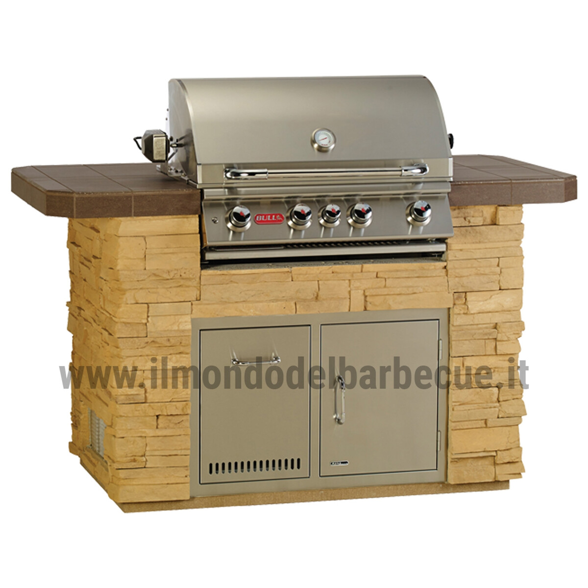 CUCINA DA ESTERNO BULL MASTER-Q IN STUCCO CUCINA DA ESTERNO BULL MASTER-Q IN STUCCO