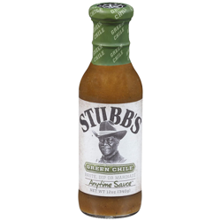 STUBB'S HATCH GREEN CHILE ANYTHIME SAUCE