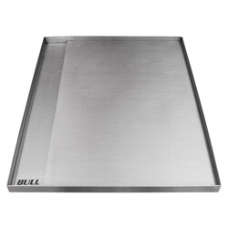 PLANCHA IN ACCIAIO INOX BULL