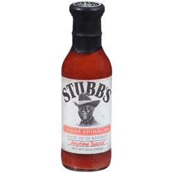 STUBB'S TEXAS SRIRACHA ANYTIME SAUCE