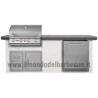 CUCINA DA ESTERNO BULL OUTDOOR KITCHEN ISLAND IN STUCCO