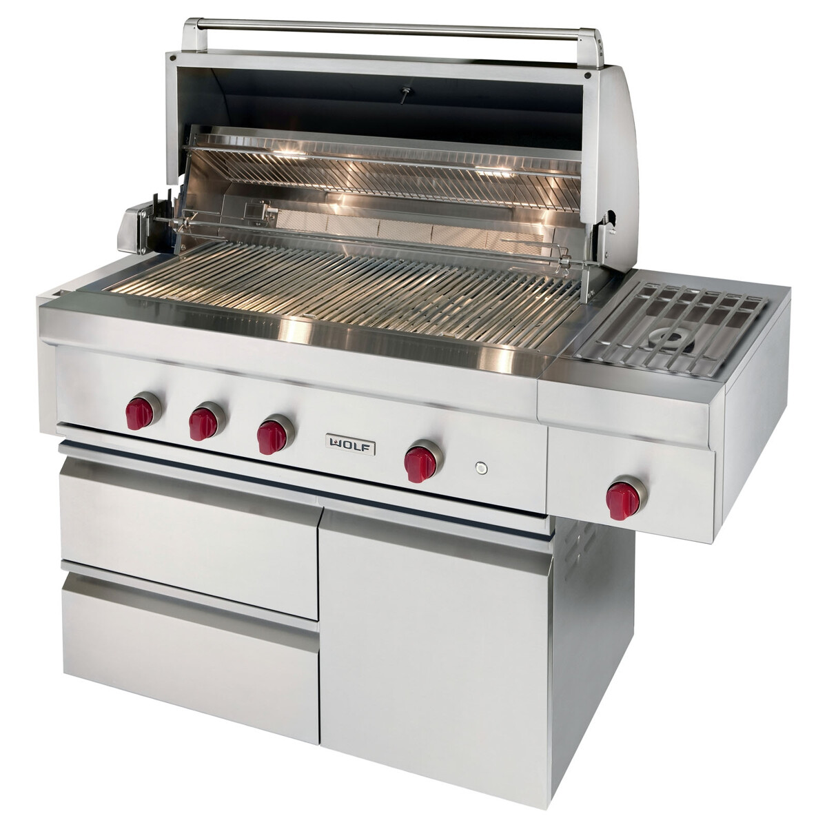 BRUCIATORE A GAS LATERALE PER CART