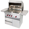 CARRELLO FREESTANDING PER BARBECUE WOLF 36