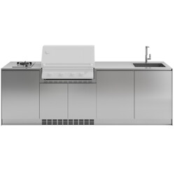 CUCINA DA ESTERNO VIA NOLFI 530 A PARETE