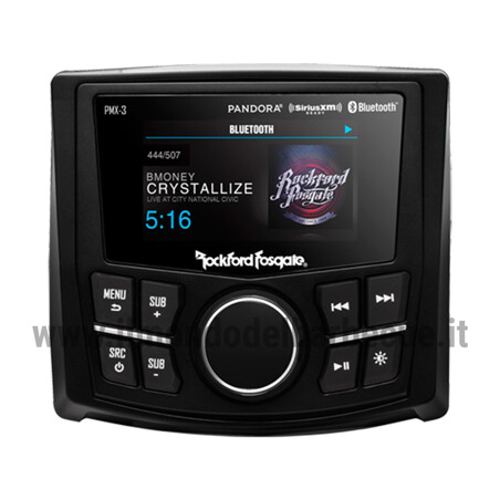 IMPIANTO STEREO BLUETOOTH ROCKFORD FOSGATE