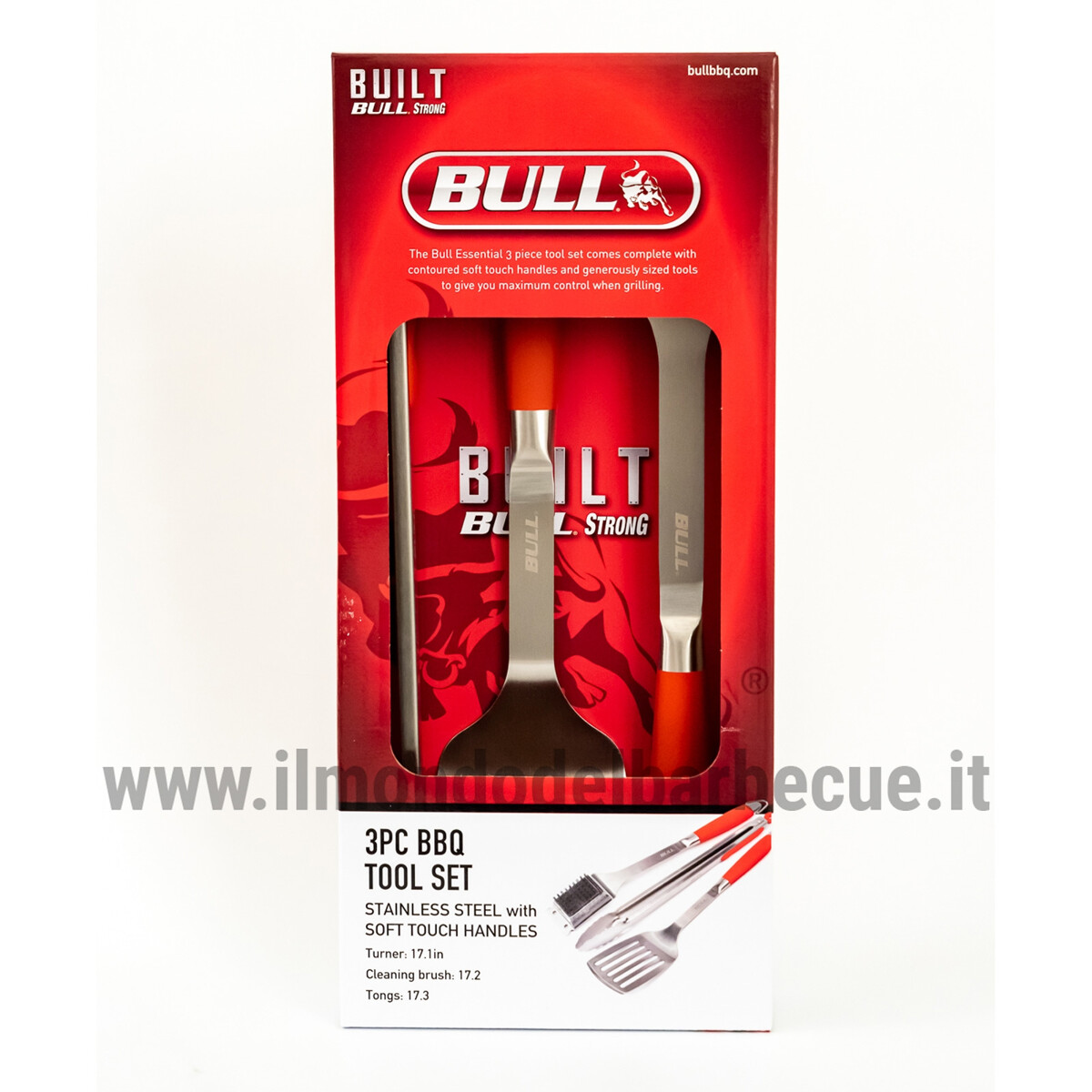 SET ATTREZZI 3 PEZZI PREMIUM BULL SET ATTREZZI 3 PEZZI PREMIUM BULL