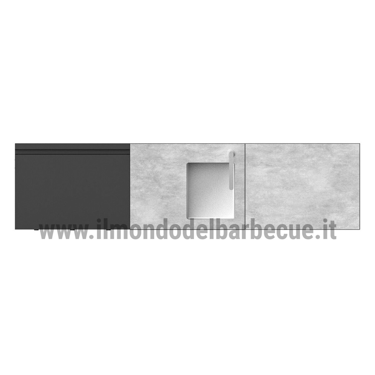 CUCINA DA ESTERNO TALENTI TIKAL A 3 MODULI - SET 2