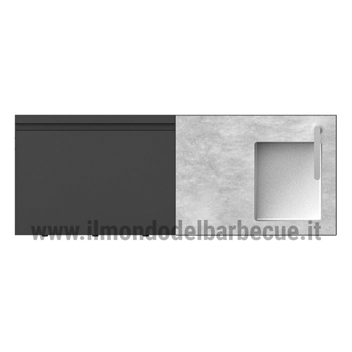 CUCINA DA ESTERNO TALENTI TIKAL A 2 MODULI - SET 1