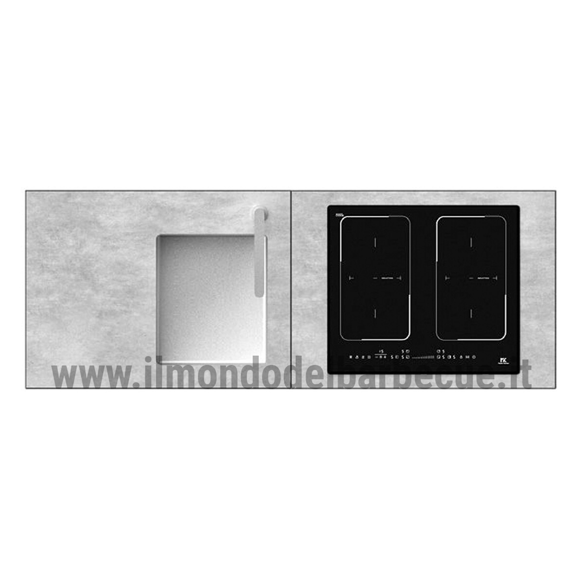 CUCINA DA ESTERNO TALENTI TIKAL A 2 MODULI - SET 2