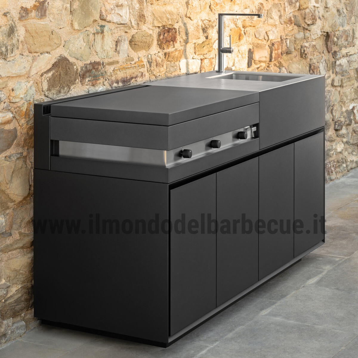 CUCINA DA ESTERNO TALENTI TIKAL A 2 MODULI - SET 3