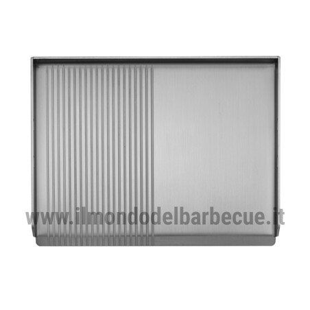 BARBECUE PLA.NET CHEF 55 P.INOX 1/2 LISCIA 1/2 RIGATA