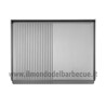 BARBECUE PLA.NET CHEF 55 P.INOX 1/2 LISCIA 1/2 RIGATA BARBECUE PLA.NET CHEF 55 P.INOX 1/2 LISCIA 1/2 RIGATA