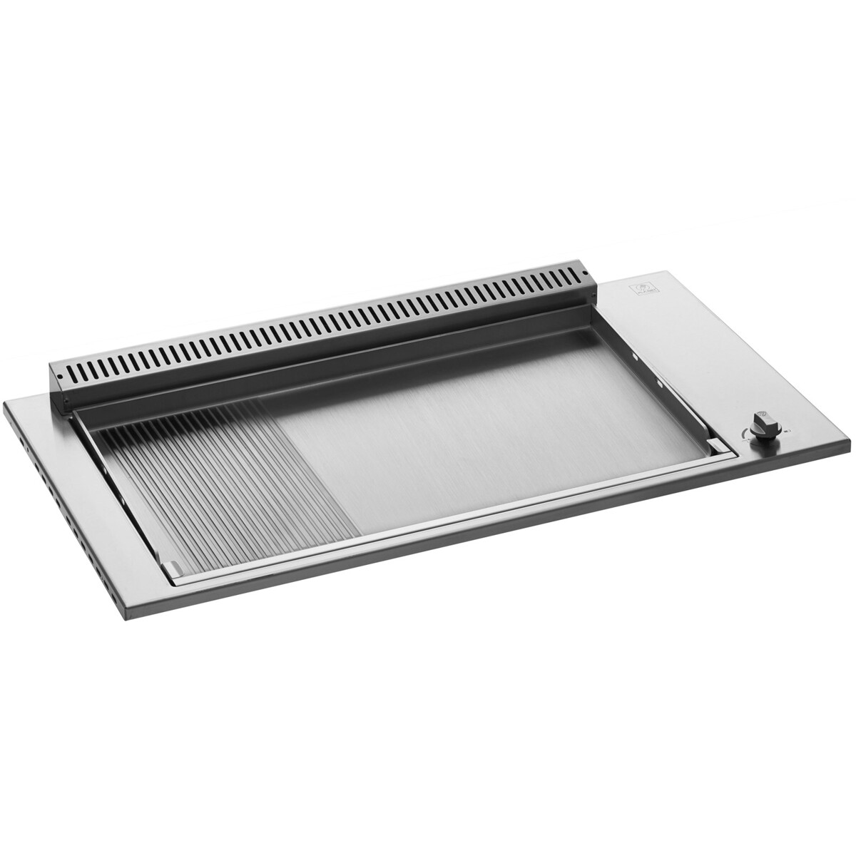 PLA.NET BBQ 80 P.INOX 2/3 LISCIA 1/3 RIGATA INCASSO