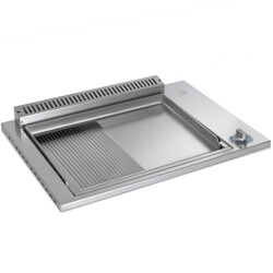 PLA.NET BBQ 55 P.INOX LISCIA/RIGATA INCASSO
