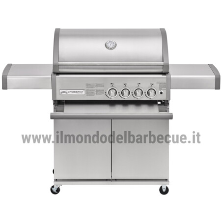 BARBECUE A INFRAROSSI A GAS CROSSRAY 4 BURNER