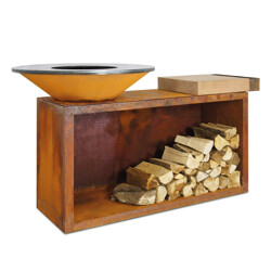 OFYR ISLAND CORTEN 85 TEAK WOOD