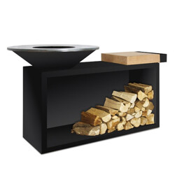 OFYR ISLAND BLACK 85 TEAK WOOD