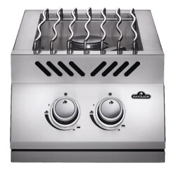 FUOCO LATERALE  VERTICALE DOPPIO AD INCASSO A GAS