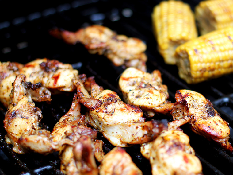 Coniglio marinato alla griglia