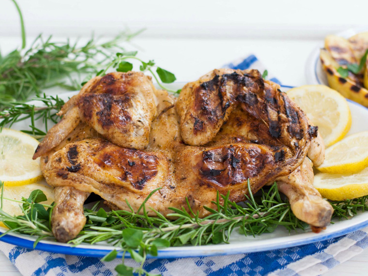 Pollo alla diavola alla brace