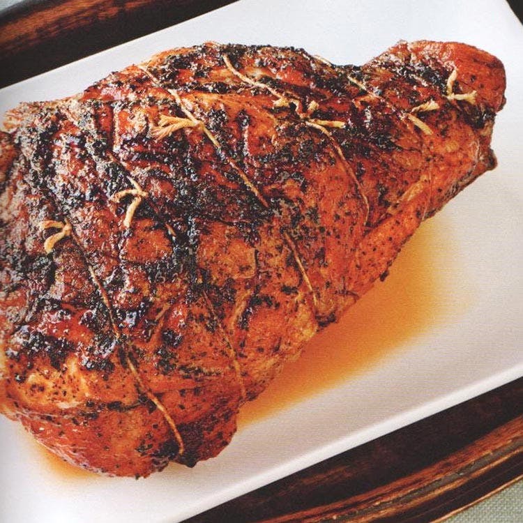 Prosciutto allo sciroppo d'acero e salvia