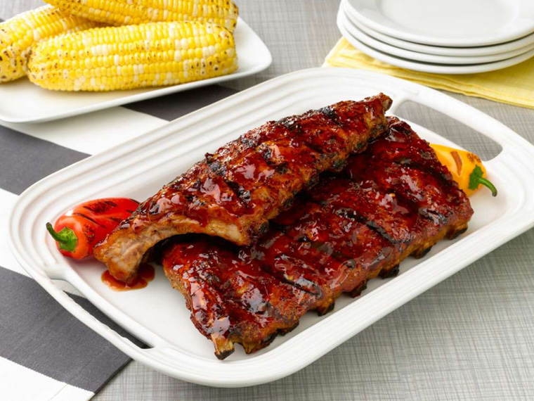 Costine in salsa BBQ