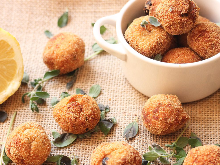 Polpette di tonno e parmigiano