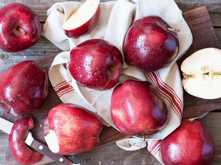 Mele al cartoccio alla griglia