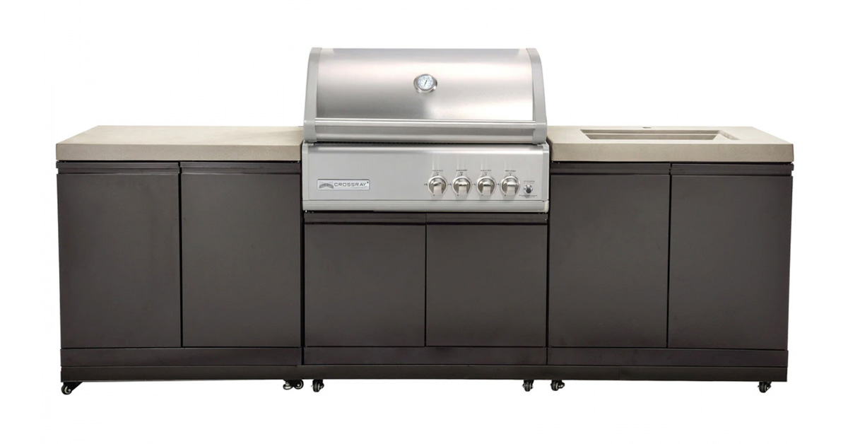 Recensione cucina da esterno: Crossray 4 Burner Series